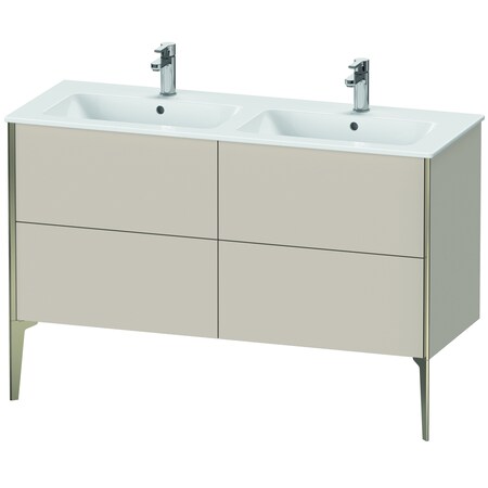 Duravit Xviu Floor Standing Vanity Unit Taupe Matt XV44850B191
